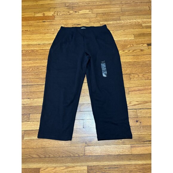 Liz Claiborne Womens Pull on Pants Size 2XP Plus Petite Stretch Cotton NWT - Picture 1 of 8